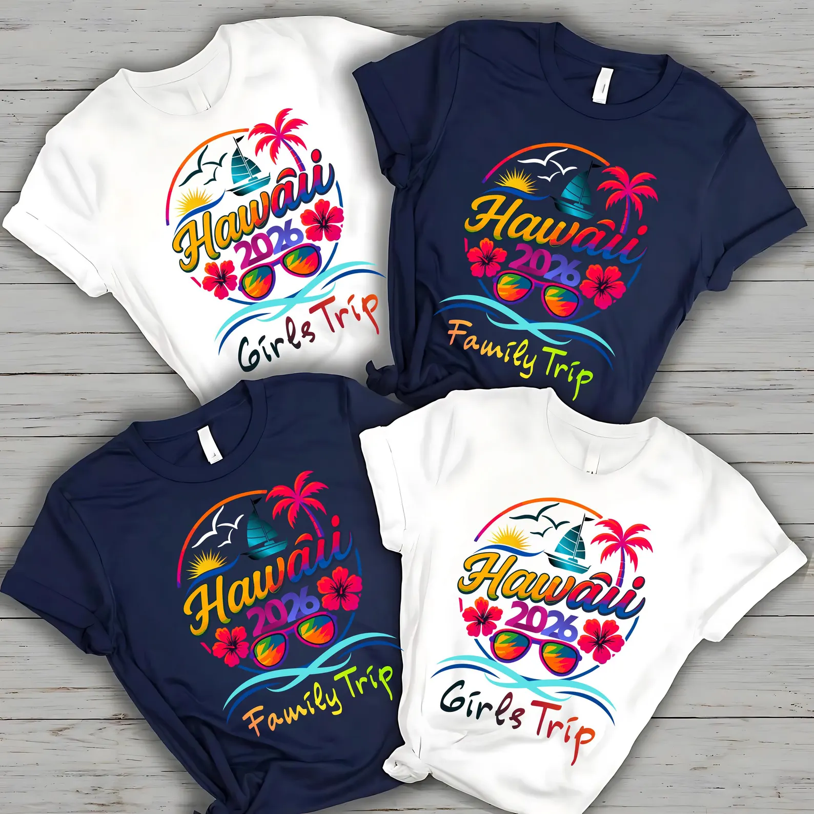 Round Neck Custom T-shirt